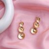 Anti Tarnish gold plated earrings