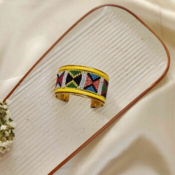 Mia Beaded Cuff Bohemian Bracelet