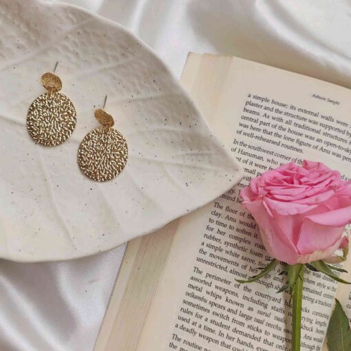 Anti tarnish Gold plated Earrings