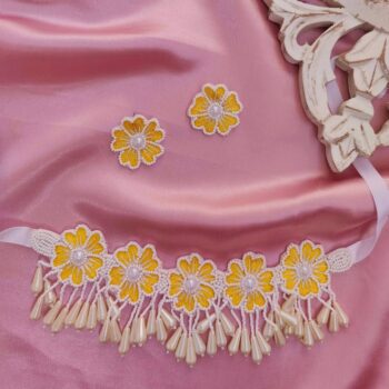 Haldi Flower Yellow set