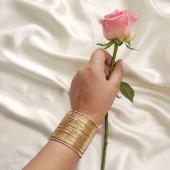 Cuff Bracelet Gold Plated