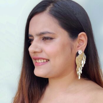 Parrot Beaded Handmade Earrings
