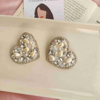 Pearl Beaded Earrings
