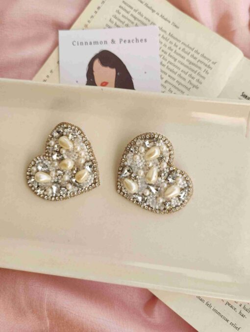 Pearl Beaded Earrings